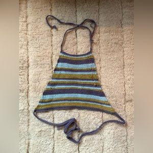 Hand Crochet Beach Crop